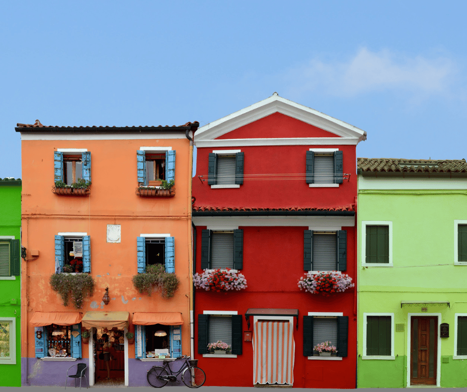 Burano (colorful houses island)